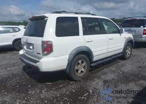 2007 Honda Pilot Ex-L from USA, damaged, VIN 2HKYF18707H532256